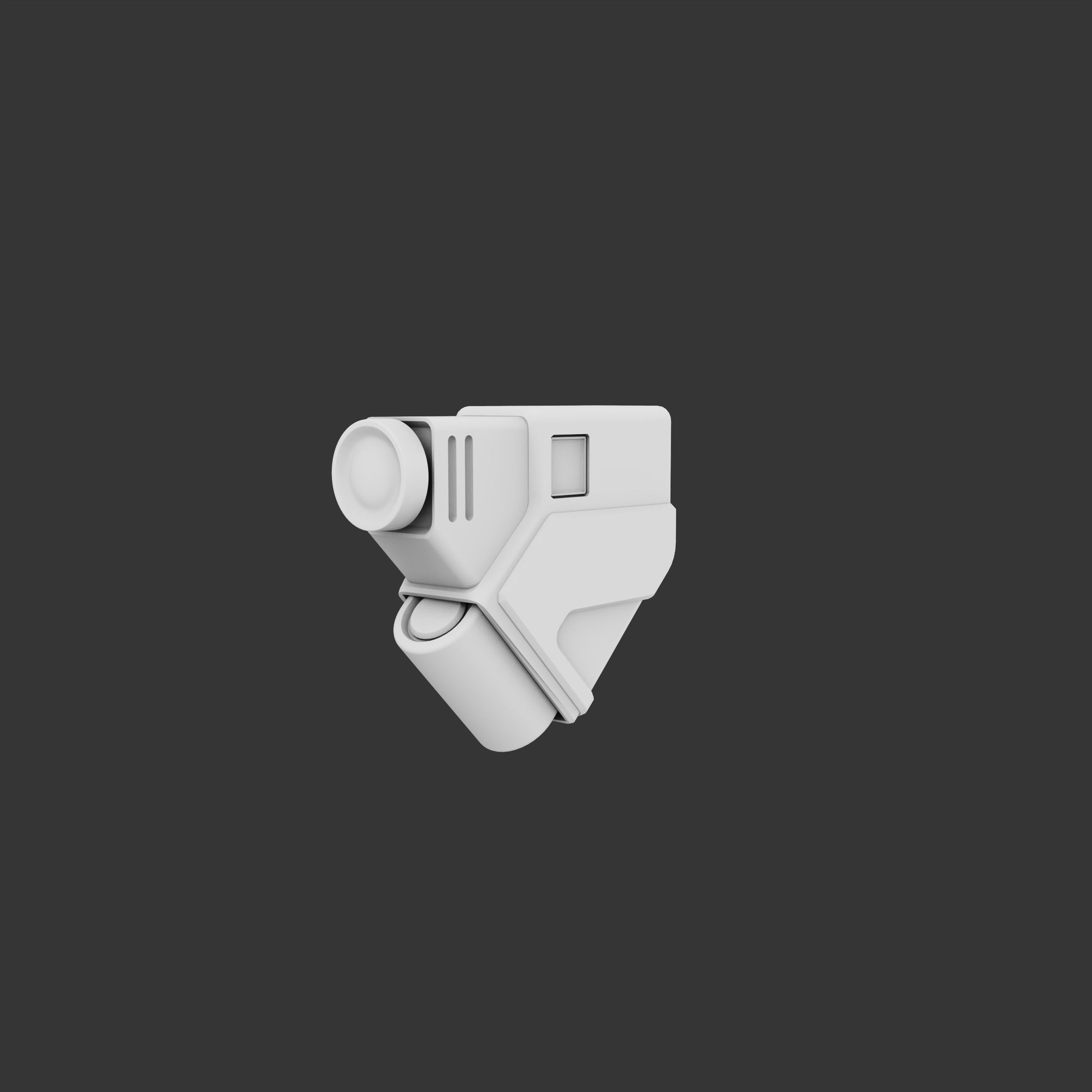 Mark VII Helmet Attachments  CNM Fascinator and HUL-1  3D print model_7