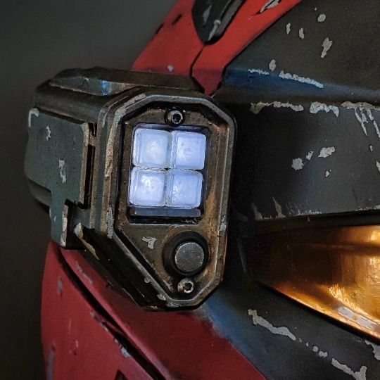 Mark VII Helmet Attachments  CNM Fascinator and HUL-1  3D print model_5