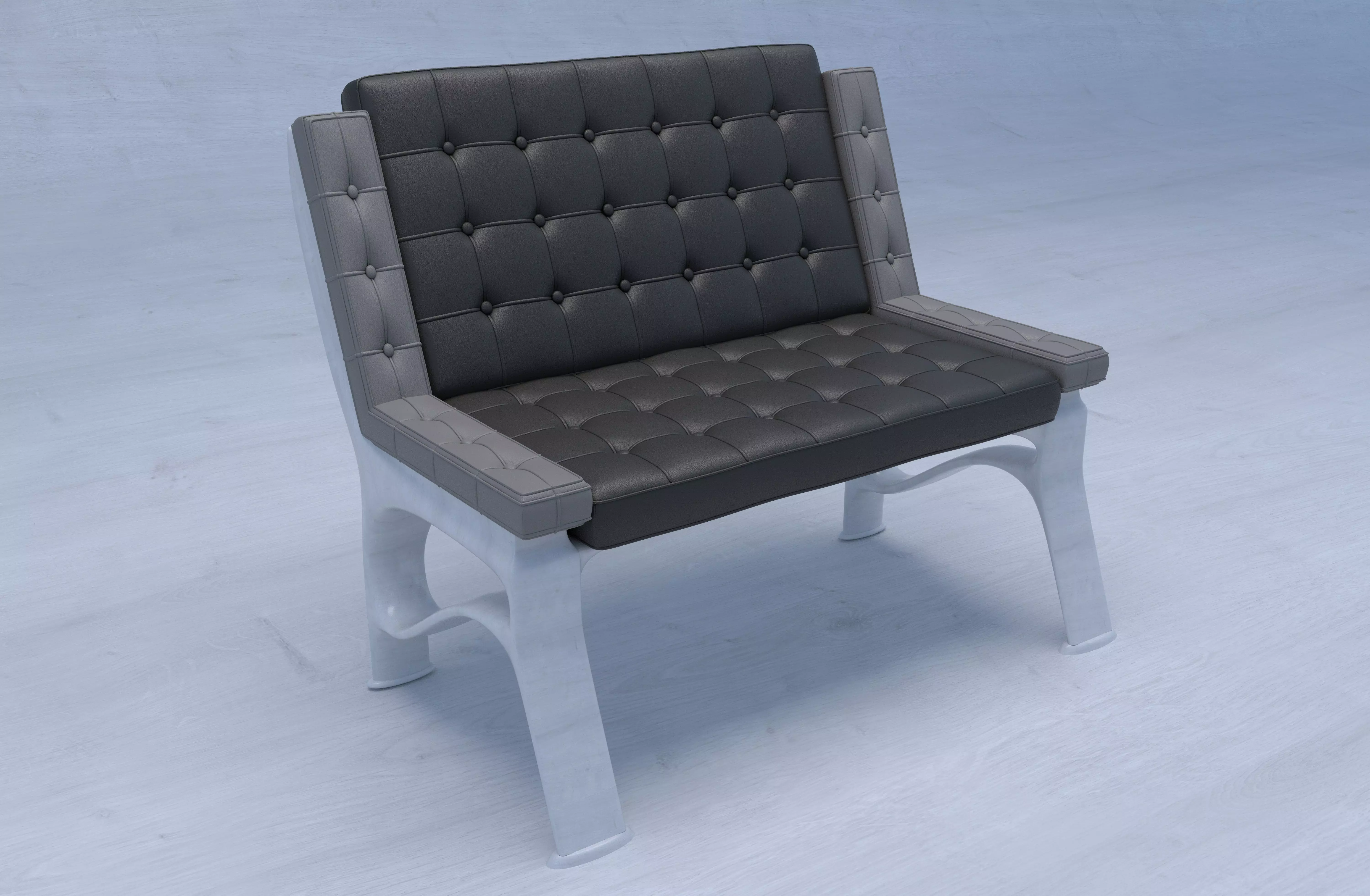 Baecelona chair 3D model
