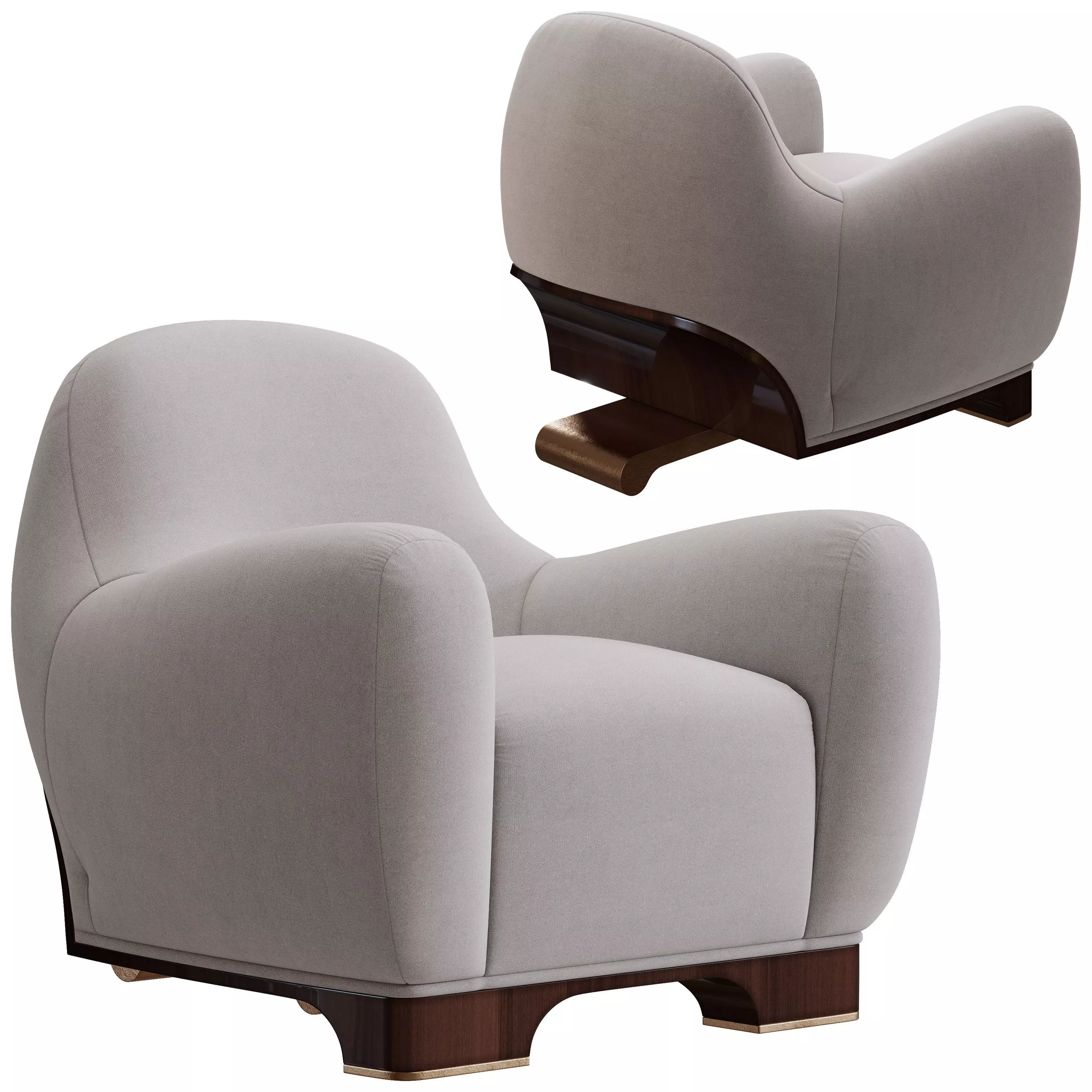 Achilles Salvagni TATO Armchair 3D model