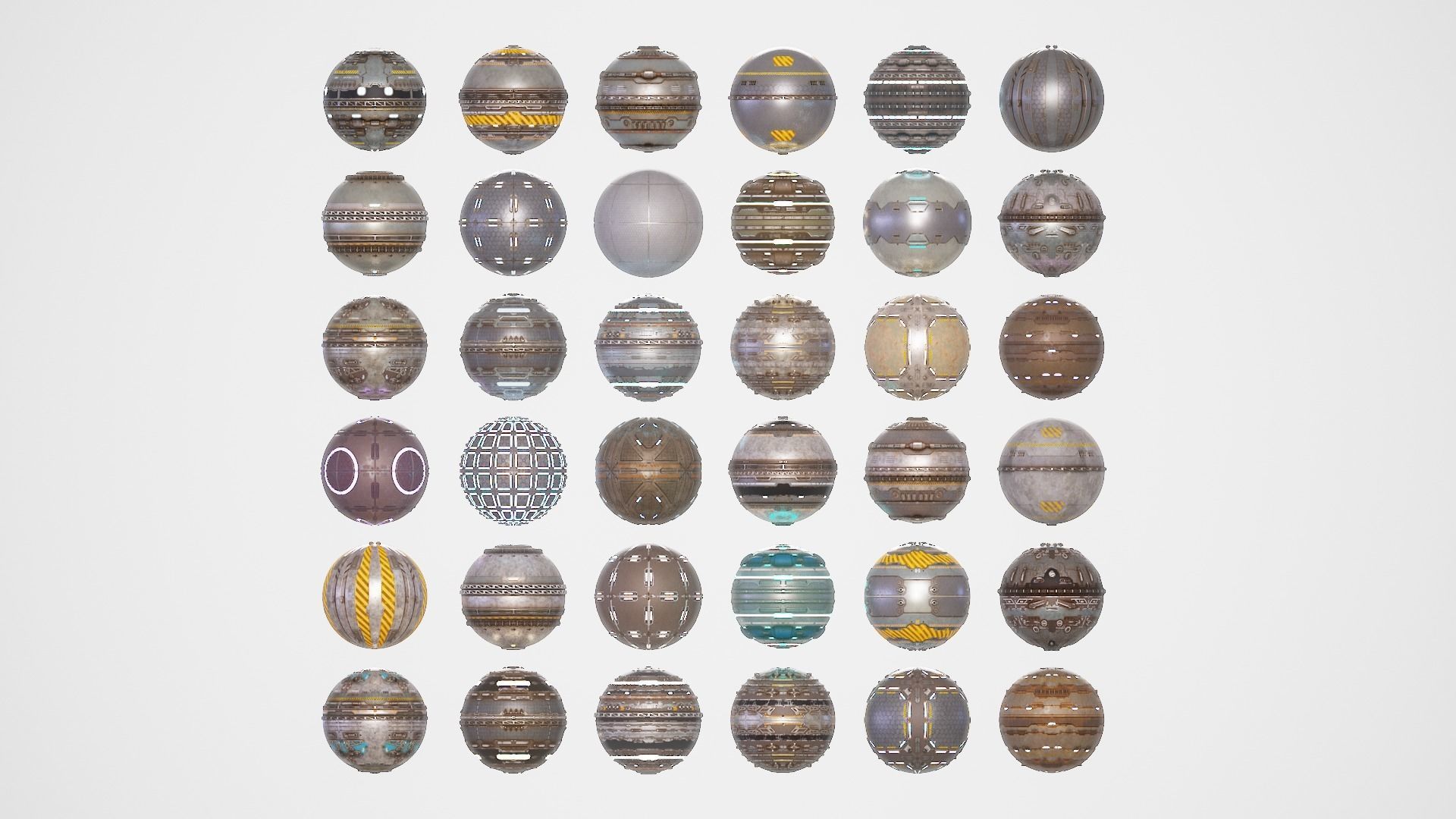 2022 MEGA SCIFI TEXTURES COLLECTION _2