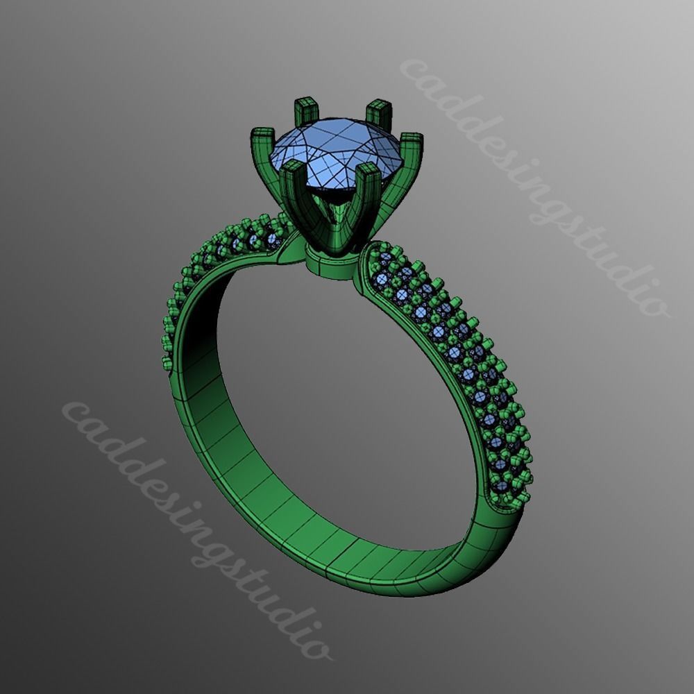 Ring rk81 3D print model_2