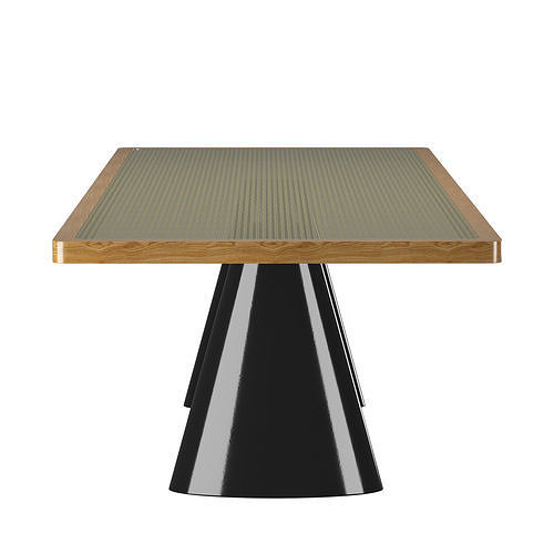 N 341 - 172  DINING CHAIR TABLE BY RUEMMLER 3D model 4
