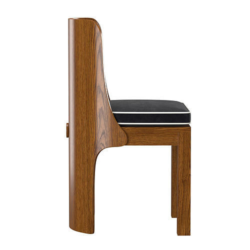 N 341 - 172  DINING CHAIR TABLE BY RUEMMLER 3D model 3