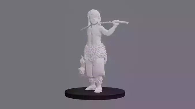 anime Blade of the Demon Cleaves 3D printable figurine