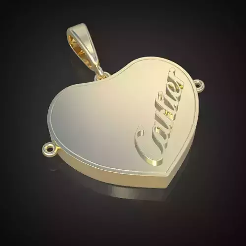 Pendant  3D 0058 printable model9