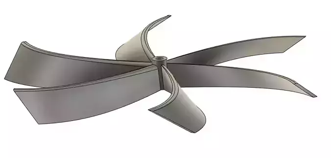 6 Bladed Drone and RC Propeller