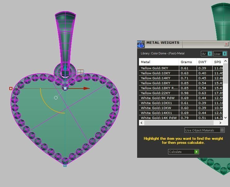 Pendant 3D model 0059 printable model14 3D print model_15