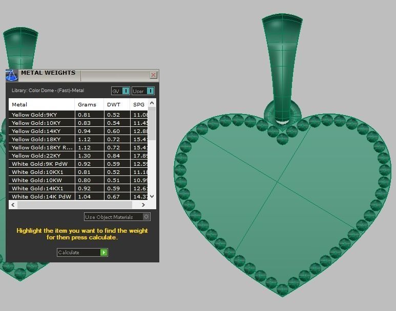 Pendant 3D model 0059 printable model14 3D print model_14