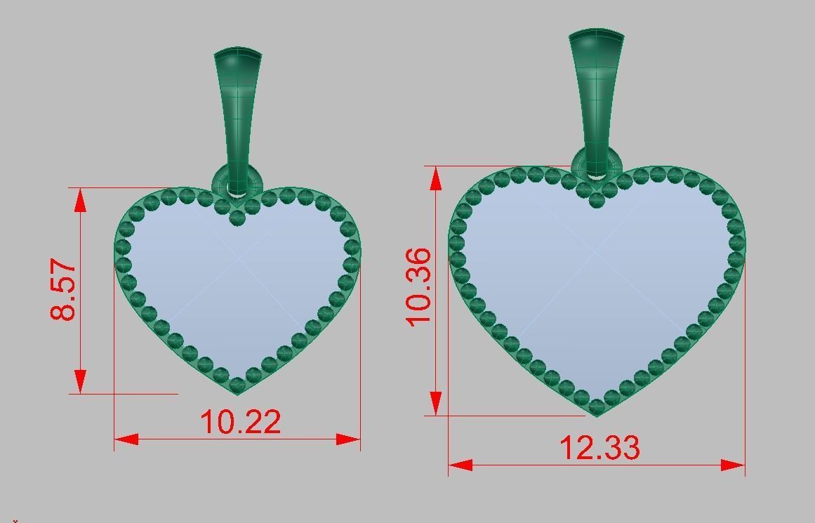 Pendant 3D model 0059 printable model14 3D print model_20