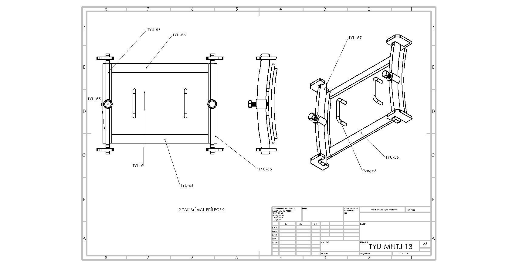 DECORATIVE STONE ROUNDING MILL ELECTRIC MOTOR AND REDUCER 3D model_17
