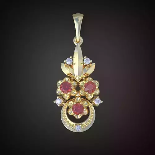 My Exclusive Pendant  3D 0063 printable model11