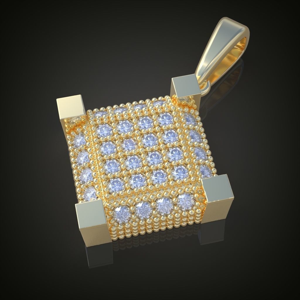 My Exclusive Pendant  3D 0064 printable model9 3D print model_1