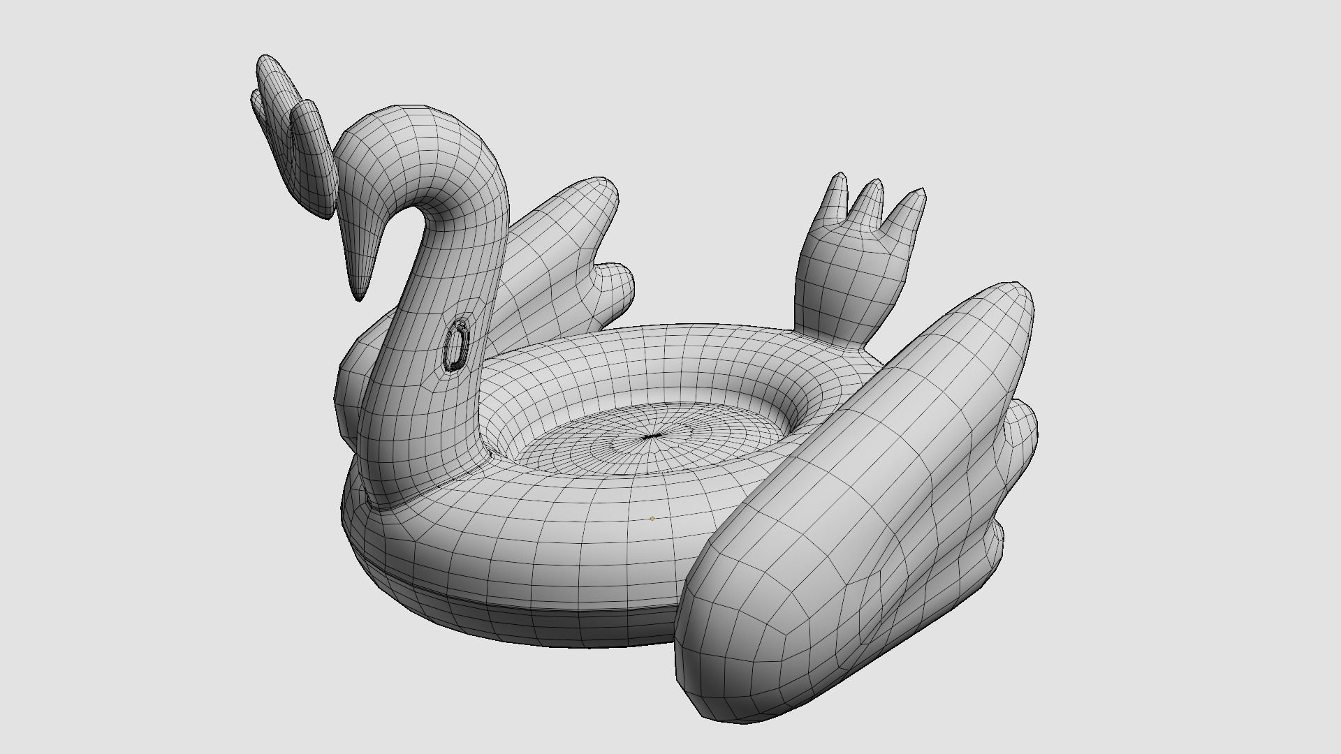 CryoPhoenix Inflatable Toy Low-poly 3D model_8