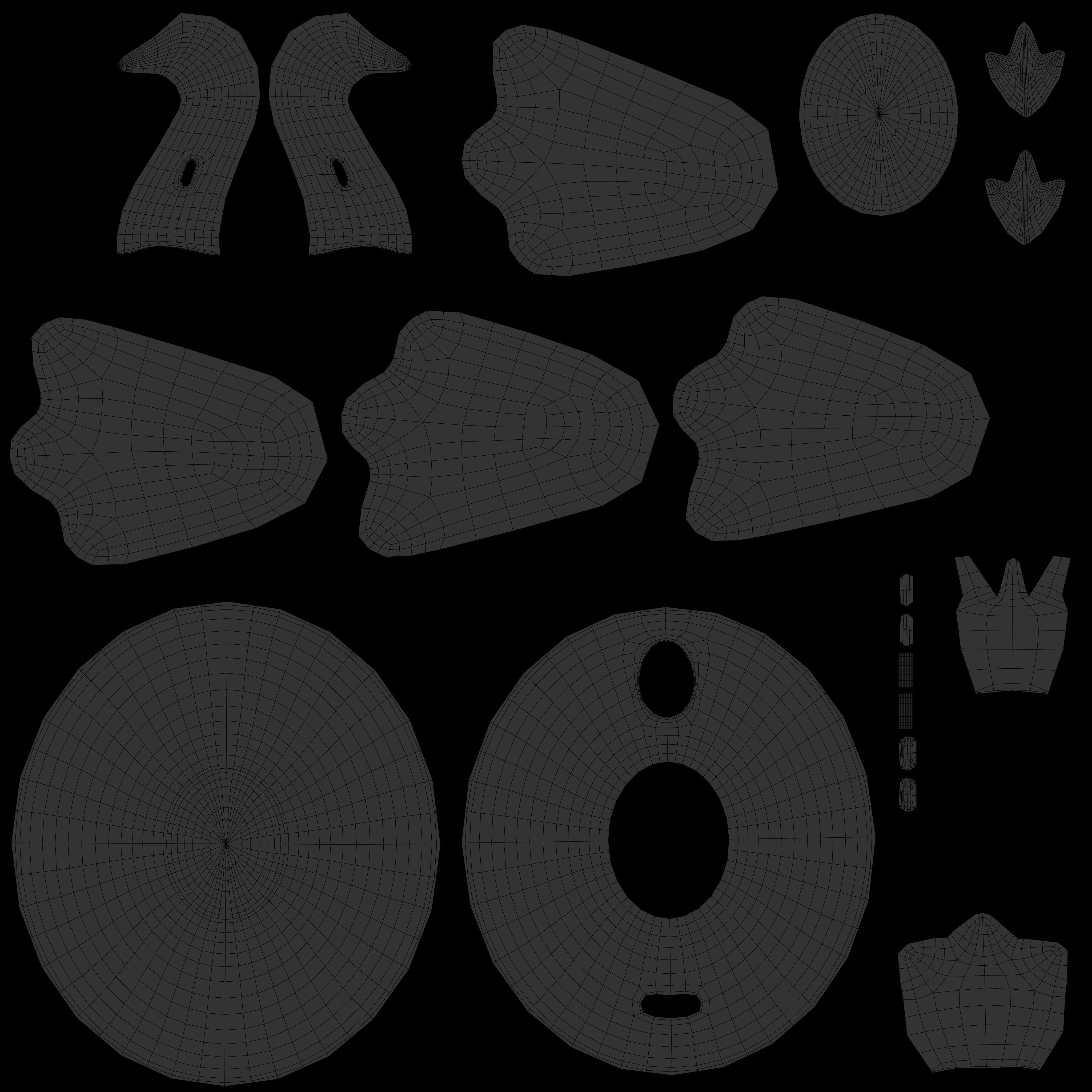 CryoPhoenix Inflatable Toy Low-poly 3D model_10