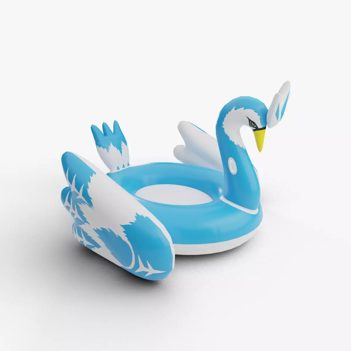 CryoPhoenix Inflatable Toy Low-poly 3D model_0