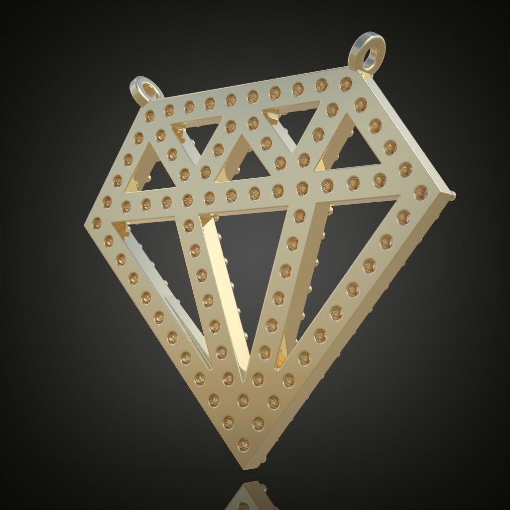 My Exclusive Pendant  3D 0070 printable model 3D print model_8