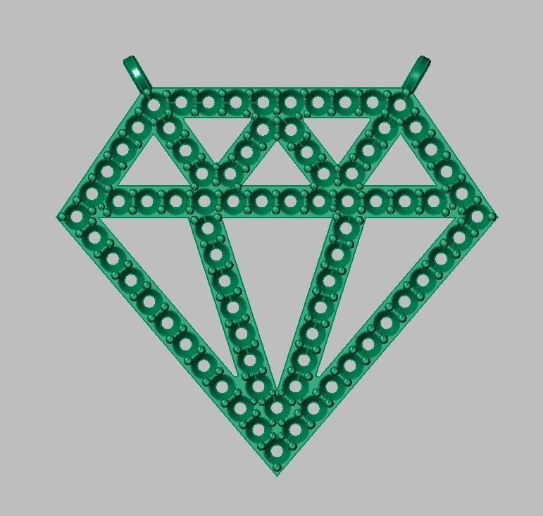 My Exclusive Pendant  3D 0070 printable model 3D print model_11