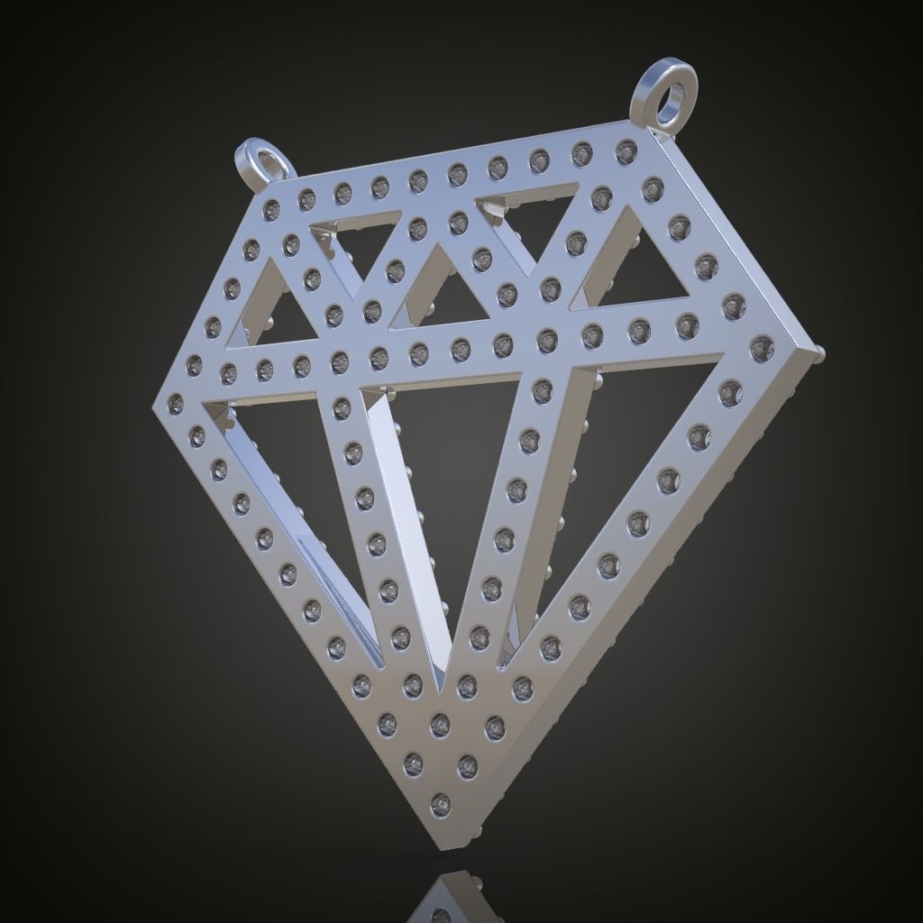 My Exclusive Pendant  3D 0070 printable model 3D print model_9