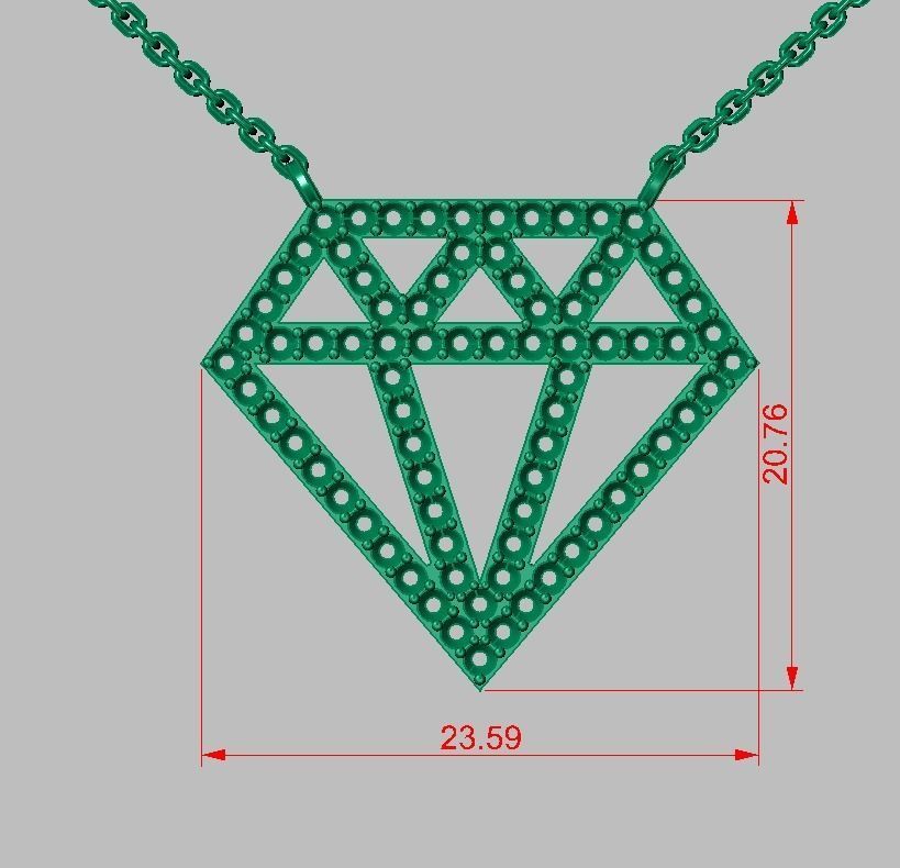 My Exclusive Pendant  3D 0070 printable model 3D print model_15