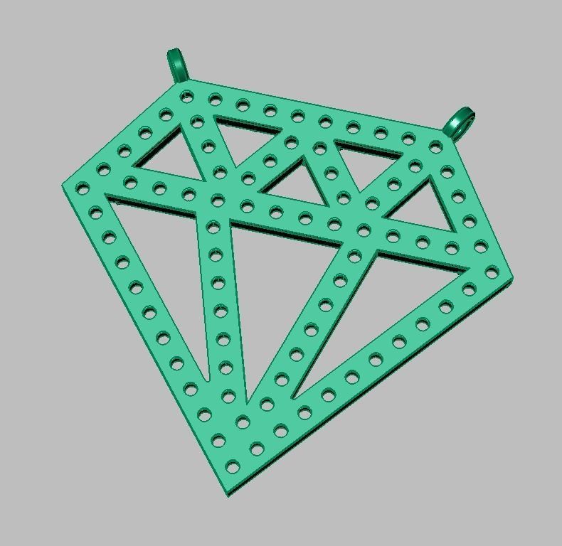 My Exclusive Pendant  3D 0070 printable model 3D print model_13