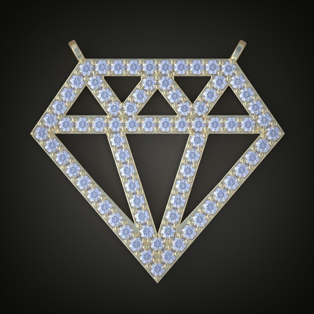 My Exclusive Pendant  3D 0070 printable model 3D print model_4