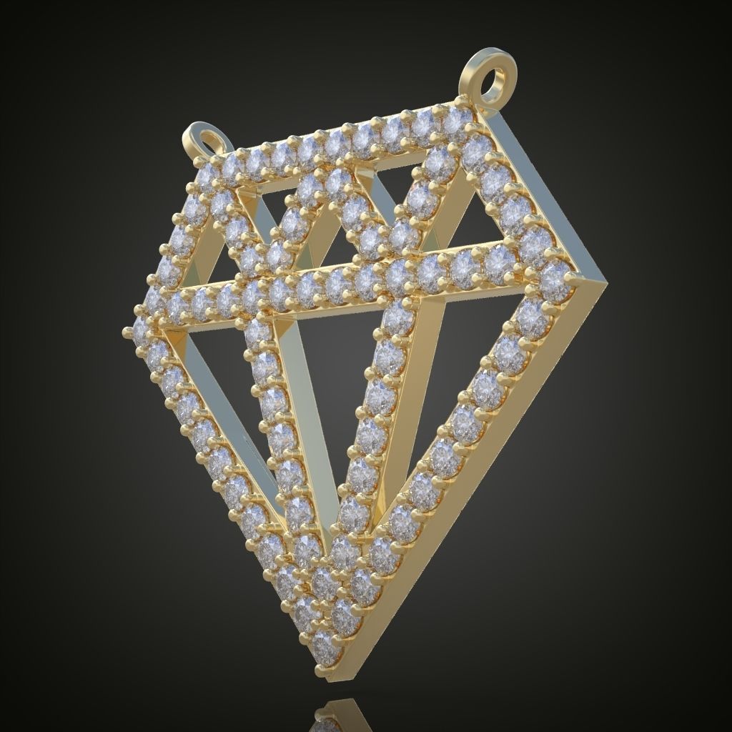 My Exclusive Pendant  3D 0070 printable model 3D print model_7