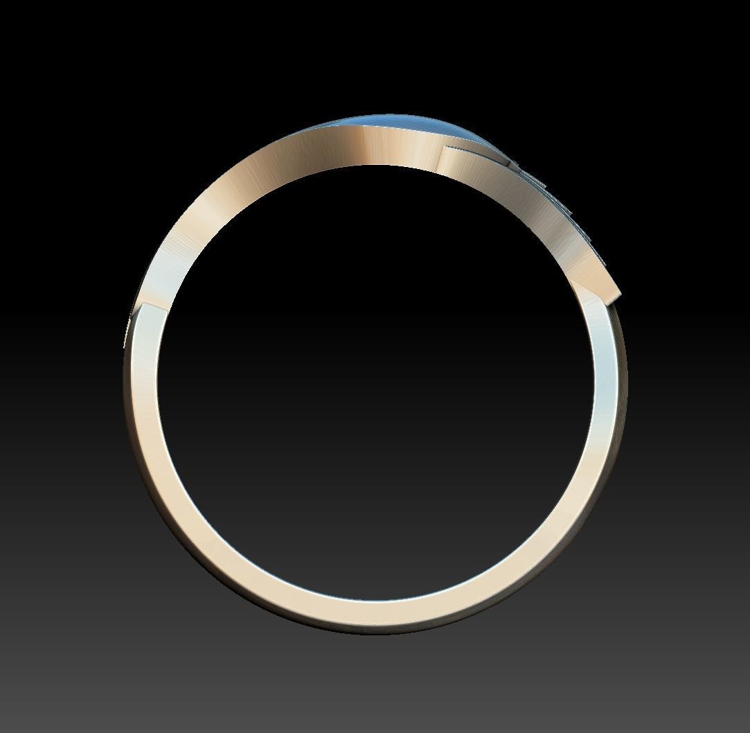 Magpie Ring 3D print model_16