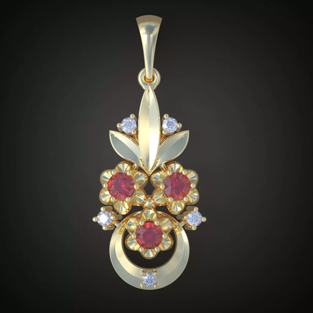 Pendant 3D model printable model 0074 9 Free 3D print model