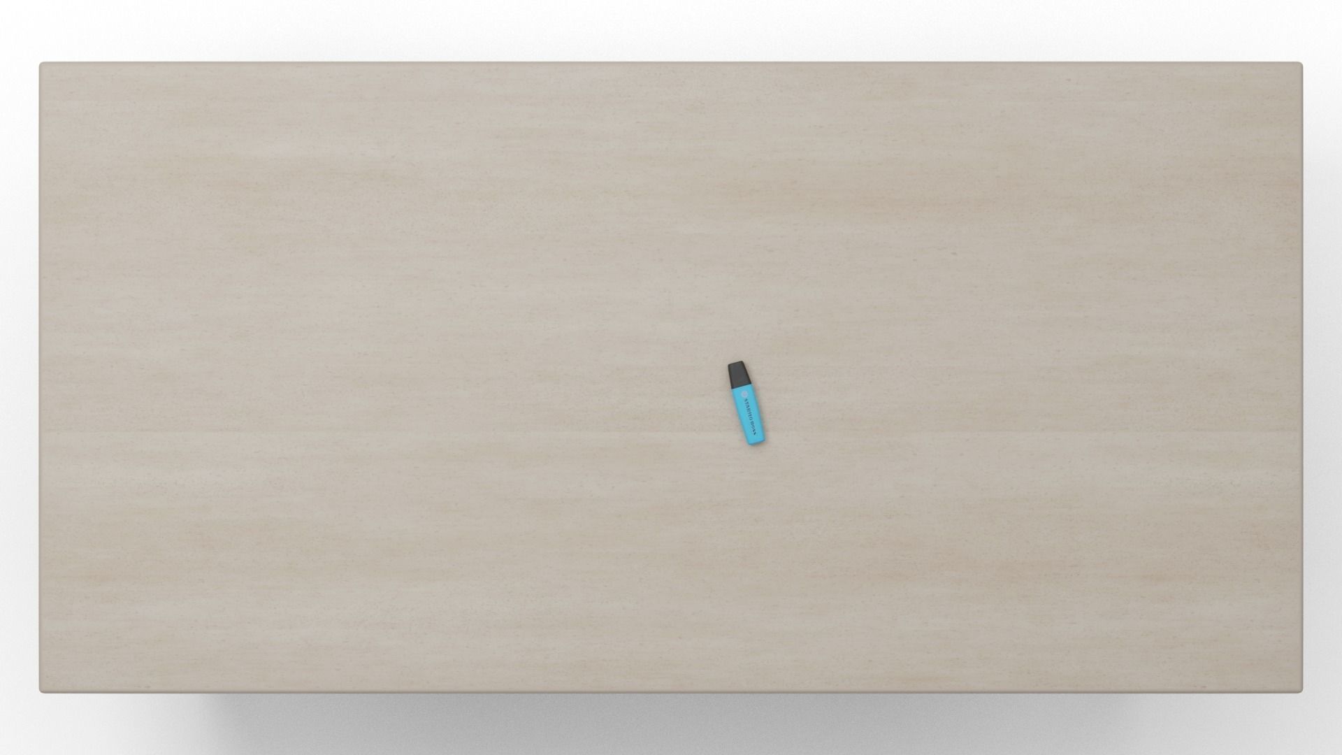 Office Desk 3D model_6