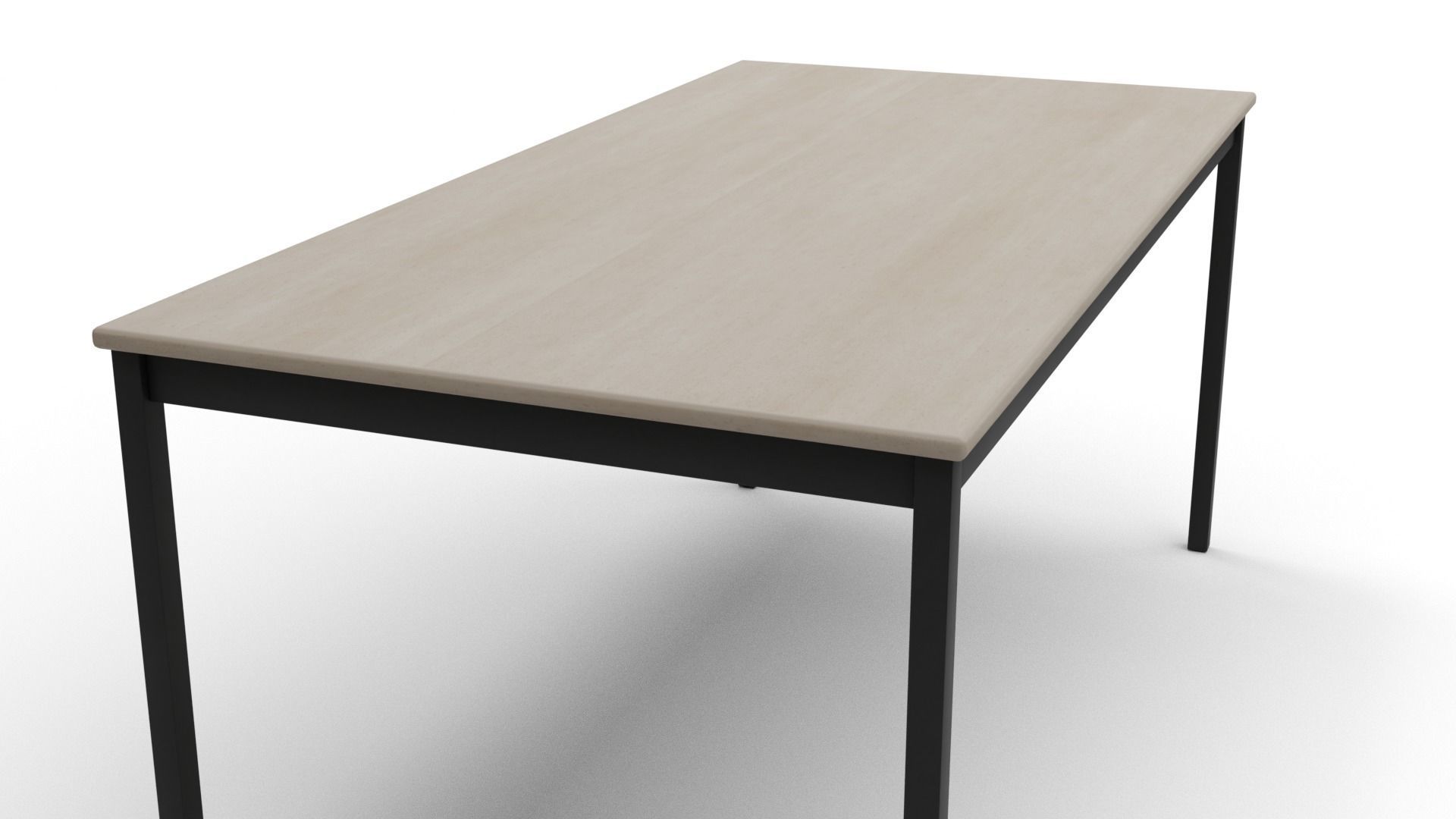 Office Desk 3D model_7