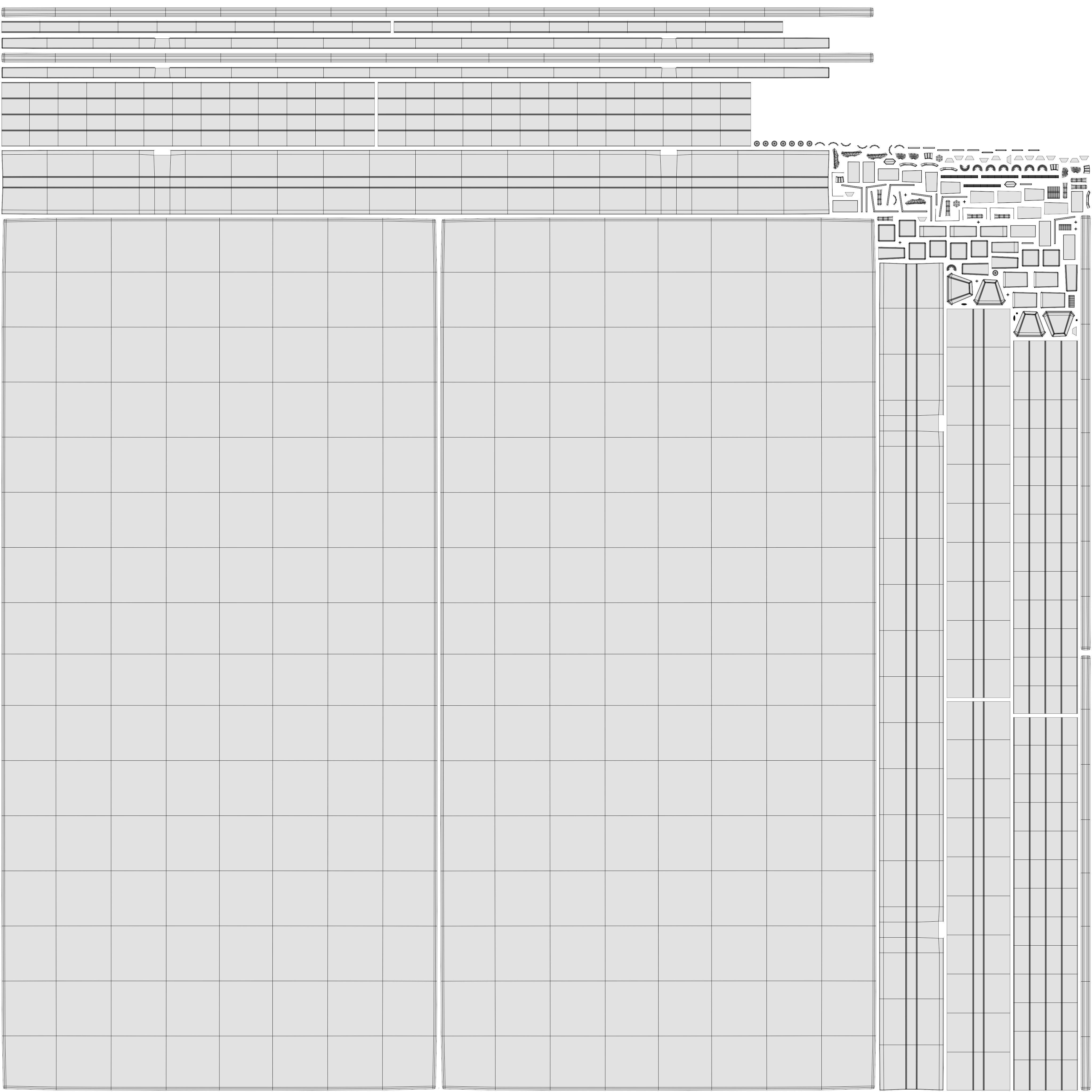 Office Desk 3D model_2