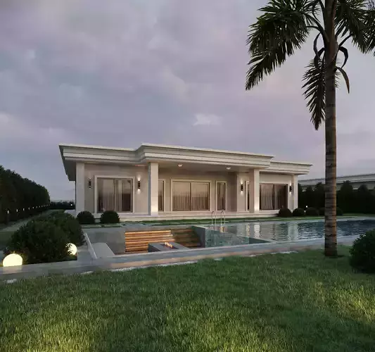 Istanbul Villa Exterior Scene