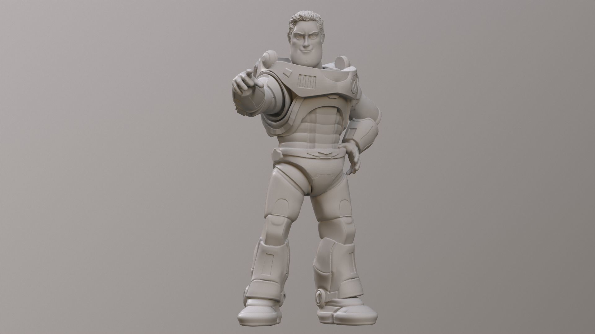 Buzz Lightyear Printable 3D print model_7