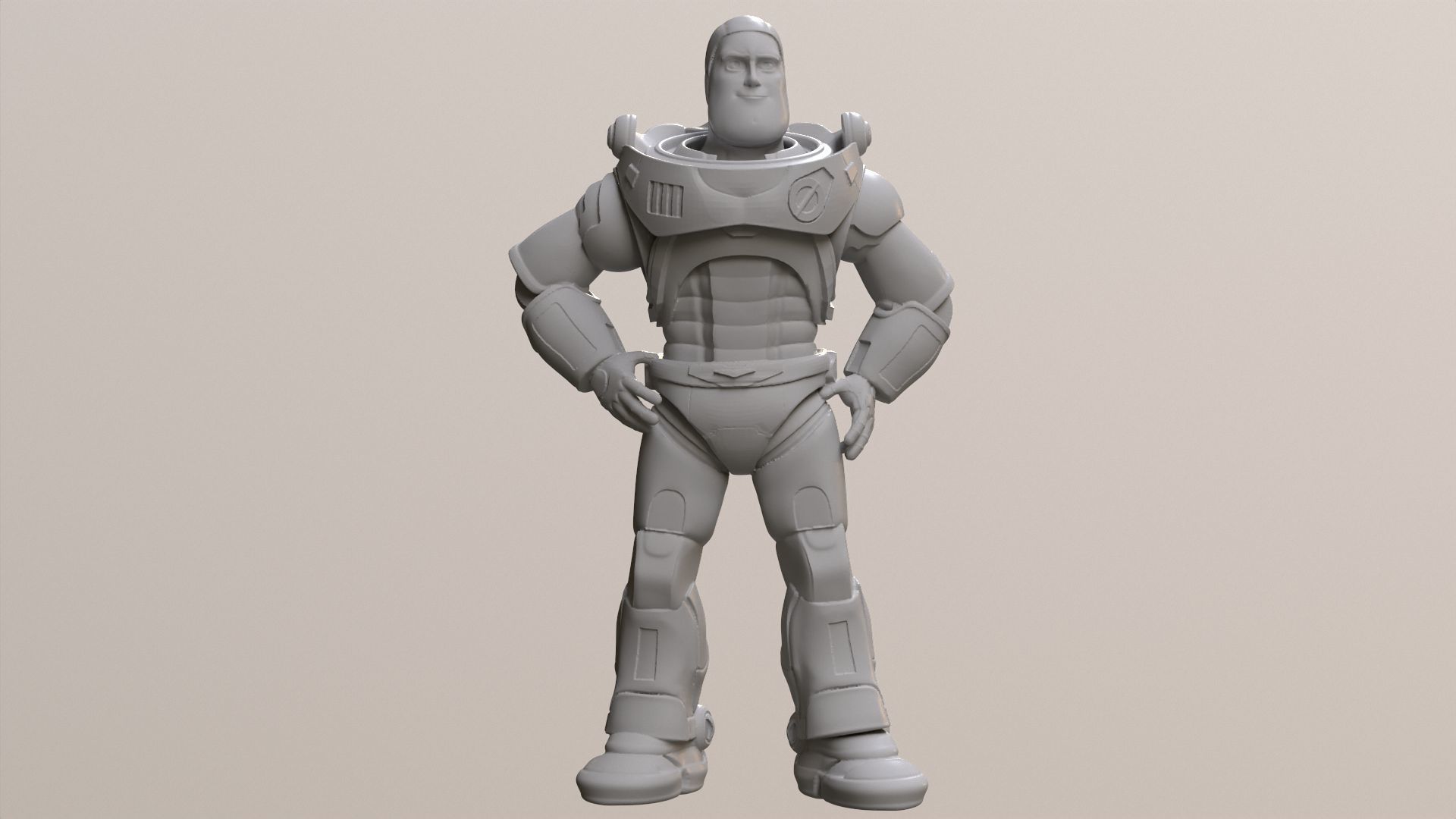 Buzz Lightyear Printable 3D print model_9