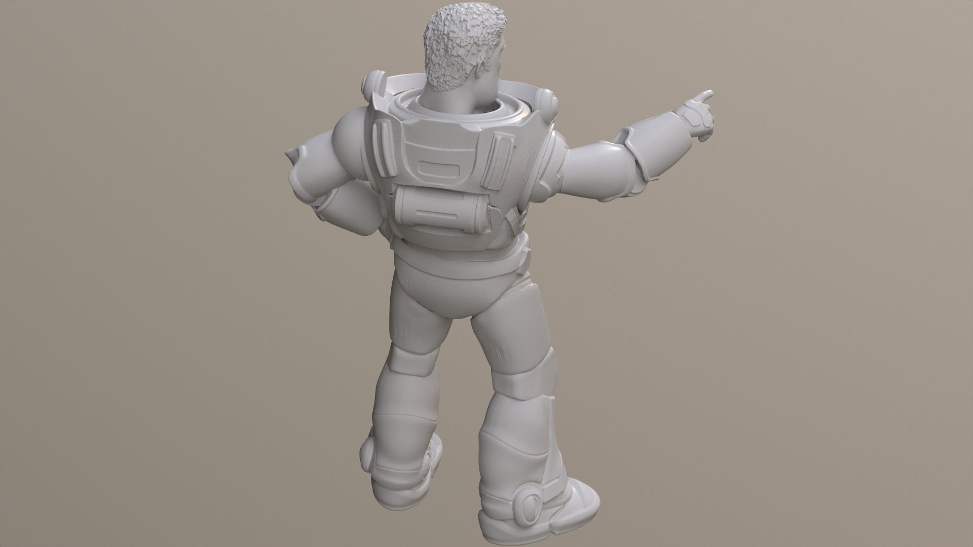Buzz Lightyear Printable 3D print model_14