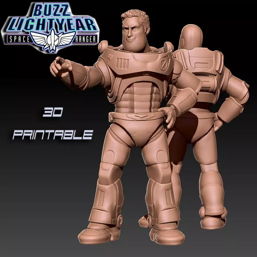 Buzz Lightyear Printable 3D print model_0