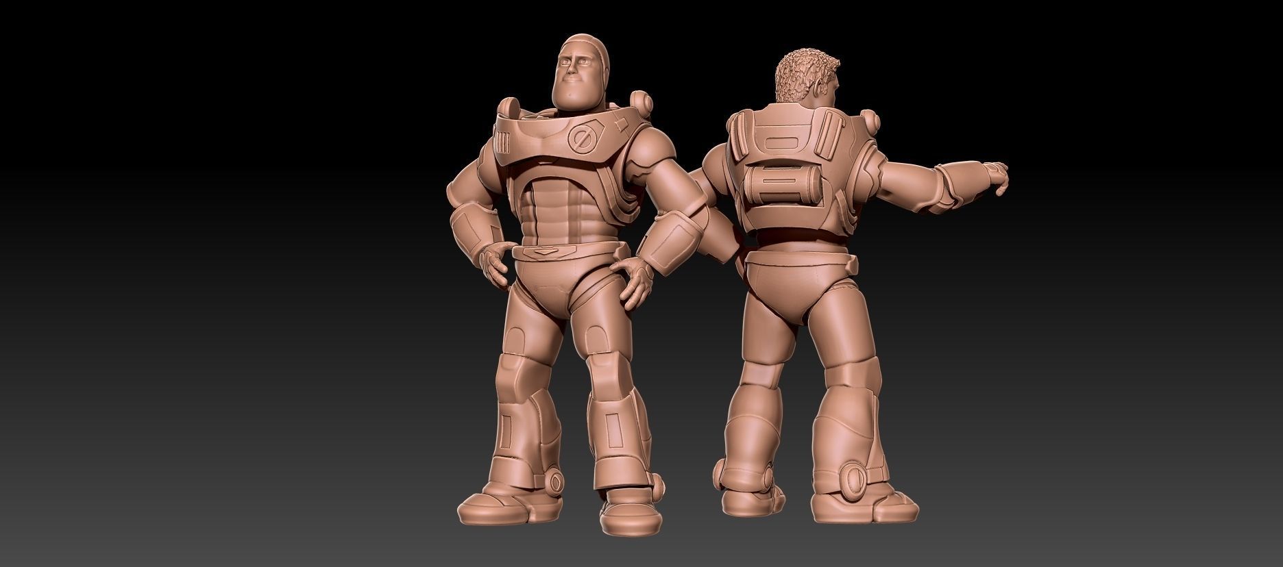 Buzz Lightyear Printable 3D print model_2