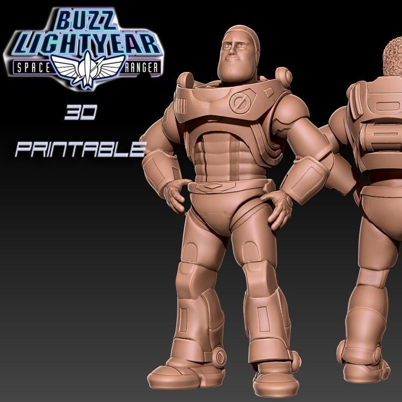 Buzz Lightyear Printable 3D print model_33