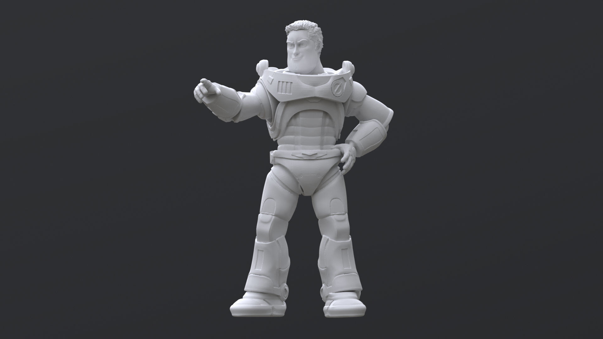 Buzz Lightyear Printable 3D print model_21