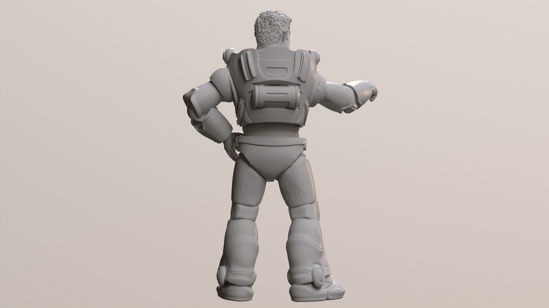 Buzz Lightyear Printable 3D print model_16