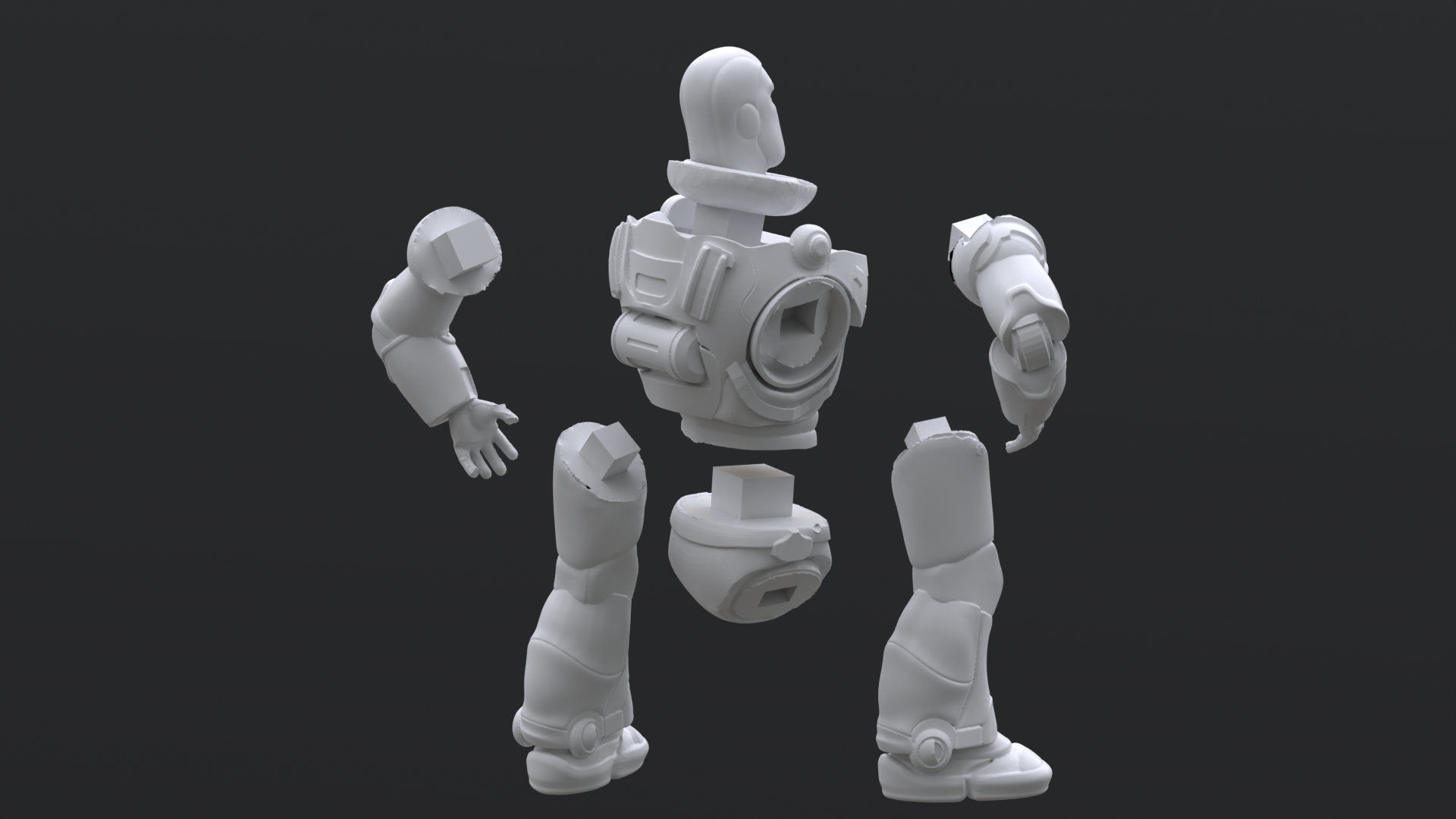 Buzz Lightyear Printable 3D print model_26