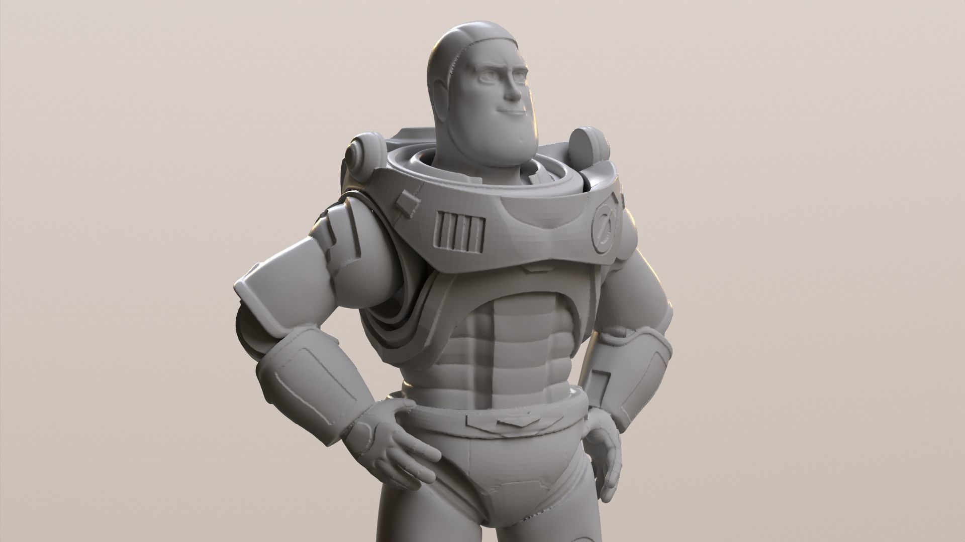 Buzz Lightyear Printable 3D print model_5