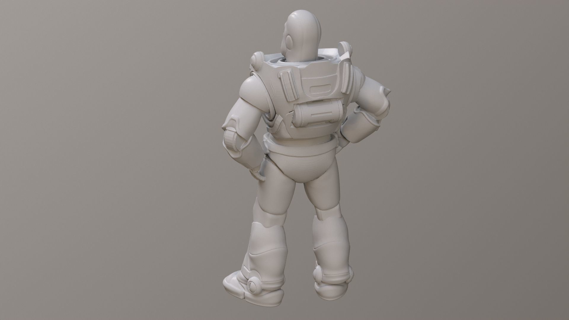 Buzz Lightyear Printable 3D print model_8