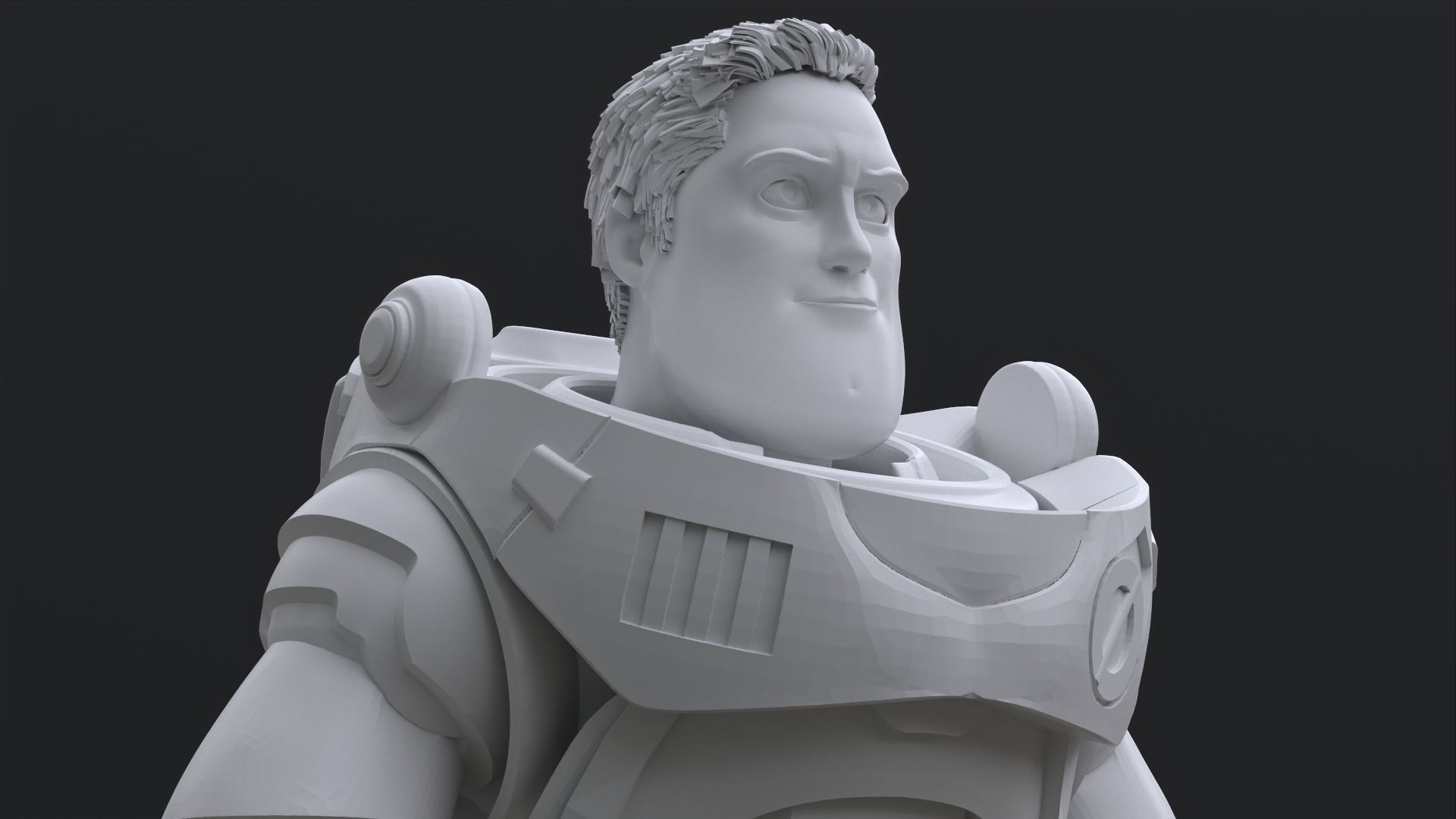 Buzz Lightyear Printable 3D print model_4