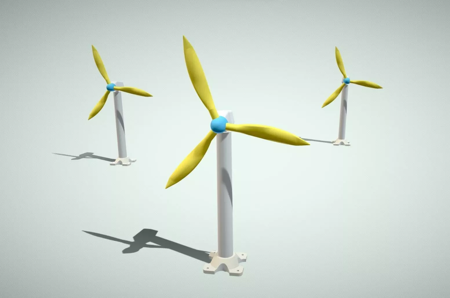 Wind Turbine Free 3D model