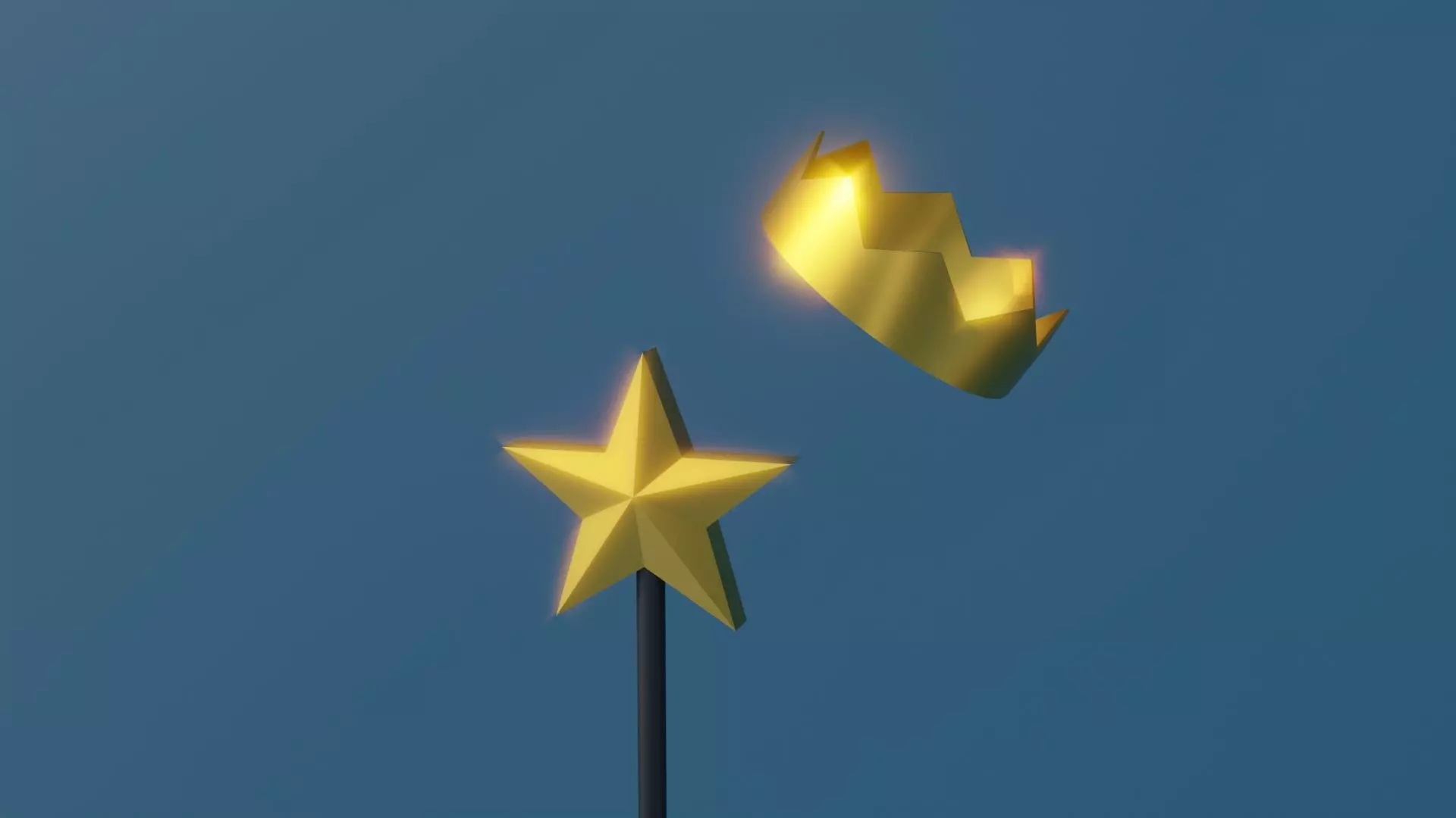 Cosmo and Wanda Free low-poly 3D model