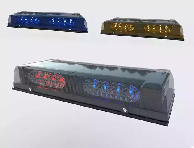 The Whelen Police mini LightBar LED Responder