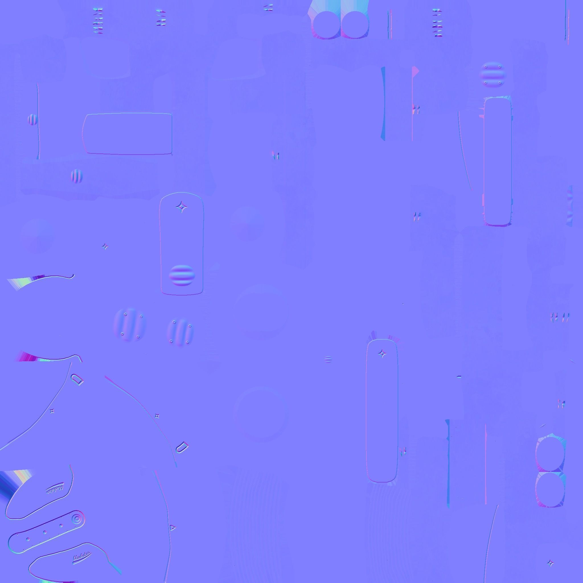 Motorcycle Cartoon B02 Black - Custom Vehicle Design Low-poly 3D model_25