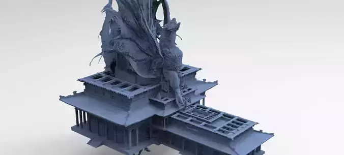 Dragon Temple Ronin temple